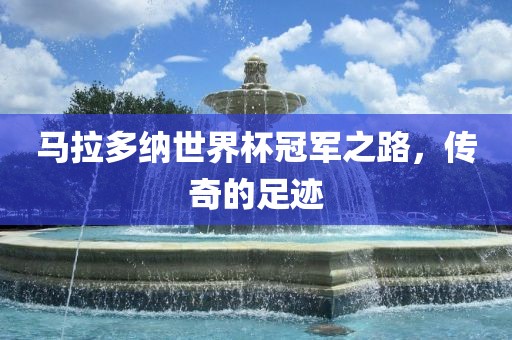 马拉多纳世界杯冠军之路，传奇的足迹