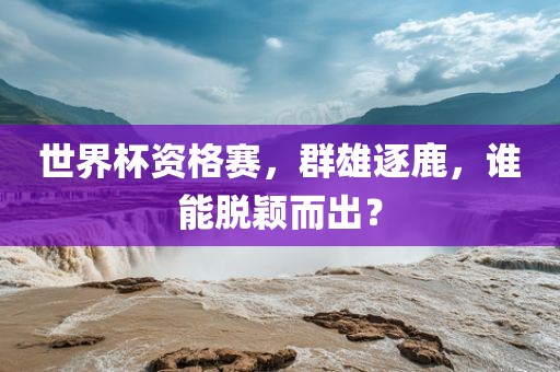 世界杯资格赛，群雄逐鹿，谁能脱颖而出？眉山市正发家政服务有限公司