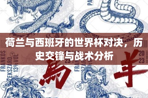 荷兰与西班牙的世界杯对决，历史交锋与战术分析