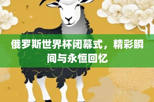 俄罗斯世界杯闭幕式，精彩瞬间与永恒回忆眉山市正发家政服务有限公司