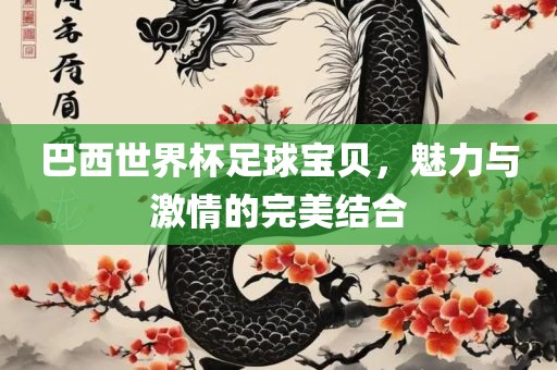 巴西世界杯足球宝贝，魅力与激情的完美结合