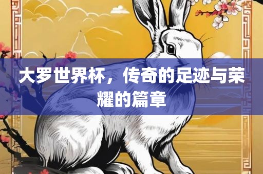 大罗世界杯，传奇的足迹与荣耀的篇章