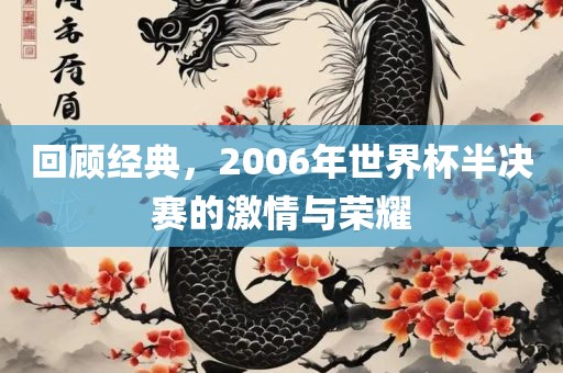 回顾经典，2006年世界杯半决赛的激情与荣耀
