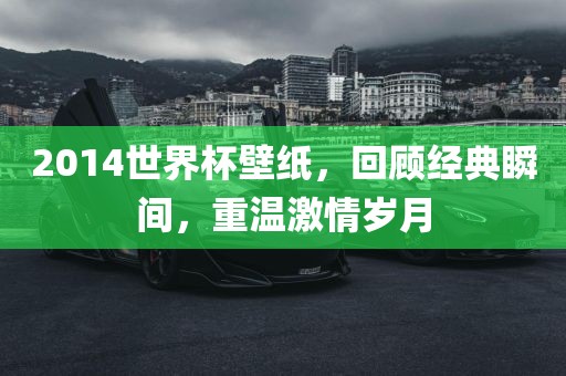 2014世界杯壁纸，回顾经典瞬间，重温激情岁月