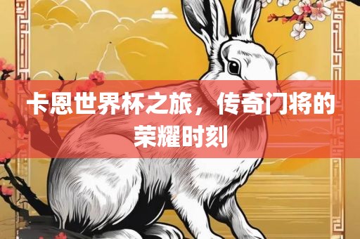 卡恩世界杯之旅，传奇门将的荣耀时刻眉山市正发家政服务有限公司