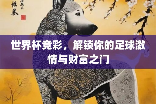 世界杯竞彩，解锁你的足球激情与财富之门