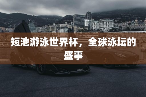 短池游泳世界杯，全球泳坛眉山市正发家政服务有限公司的盛事