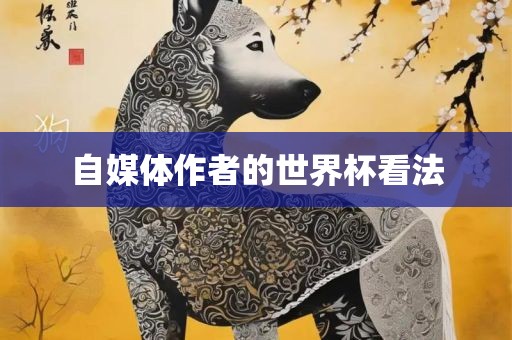 自媒体作者的世界杯看法