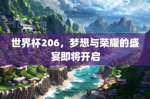 世界杯206，梦想与荣耀的盛宴即将开启