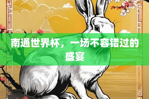 南通世界杯，一场不容错过的盛宴