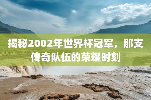 揭秘2002年世界杯冠军，那支传奇队伍的荣耀时刻