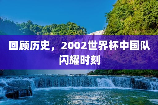 回顾历史，2002世界杯中国队闪耀时刻