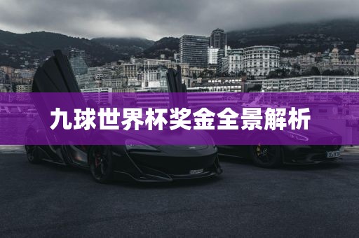九球世界杯奖金全景解析