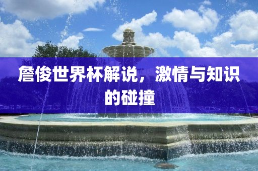 詹俊世界杯解说，激情与知识的碰撞