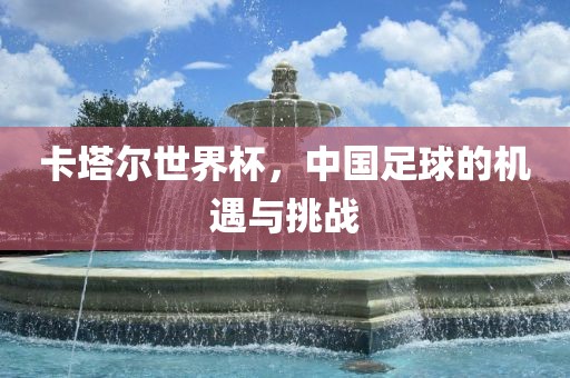 卡塔尔世界杯，中国足球的机遇与挑战