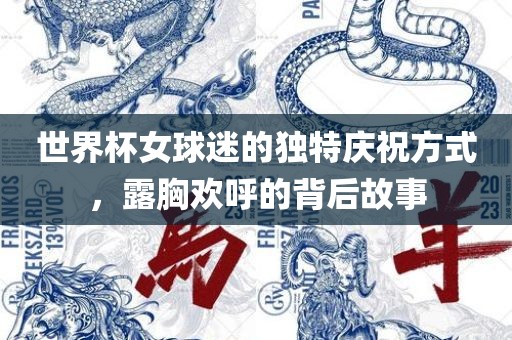 世界杯女球迷的独特庆祝方式，露胸欢呼的背后故事眉山市正发家政服务有限公司
