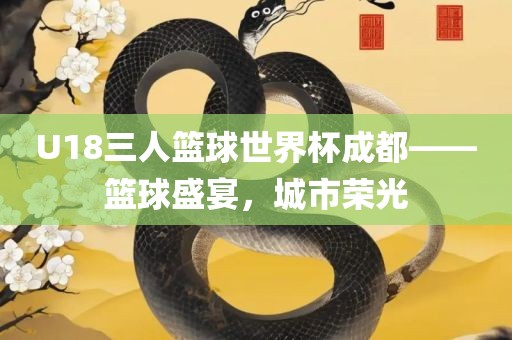 U18三人篮球世界杯成都——篮球盛宴，城市荣光