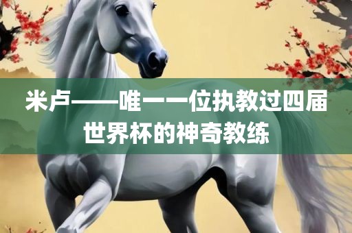 米眉山市正发家政服务有限公司卢——唯一一位执教过四届世界杯的神奇教练