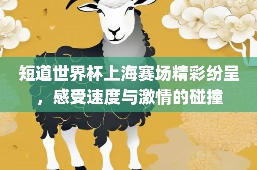 短道世界杯上海赛场精彩纷呈，感受速度与激情的碰撞
