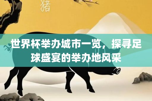 世界杯举办城市一览，探寻足球盛宴的举办地风采眉山市正发家政服务有限公司