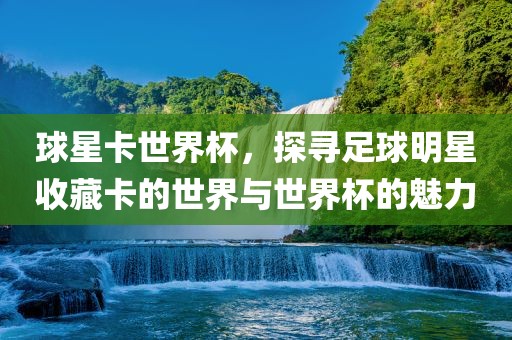 球星卡世界杯，探寻足球明星收藏卡的世界与世界杯的魅力眉山市正发家政服务有限公司
