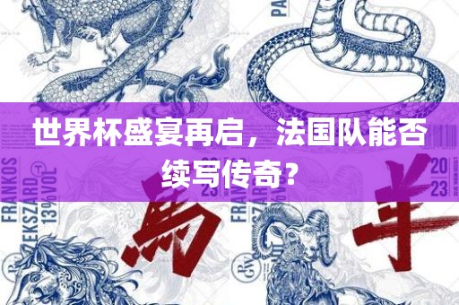 世界杯盛宴再启，法国队能否续写传奇？眉山市正发家政服务有限公司