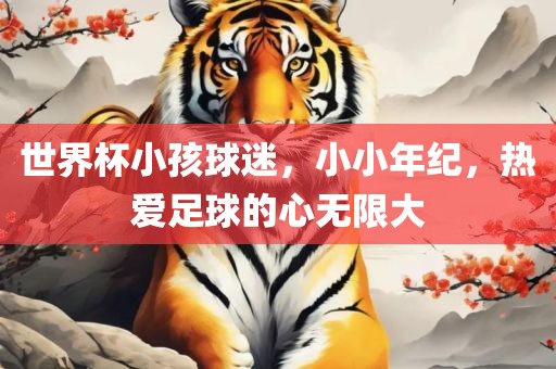 世界杯小孩球迷，小小年纪，热爱足球的心无限大眉山市正发家政服务有限公司