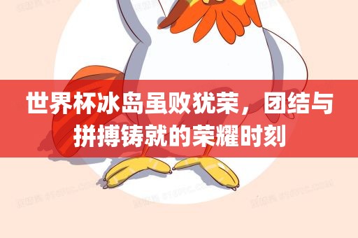 眉山市正发家政服务有限公司世界杯冰岛虽败犹荣，团结与拼搏铸就的荣耀时刻