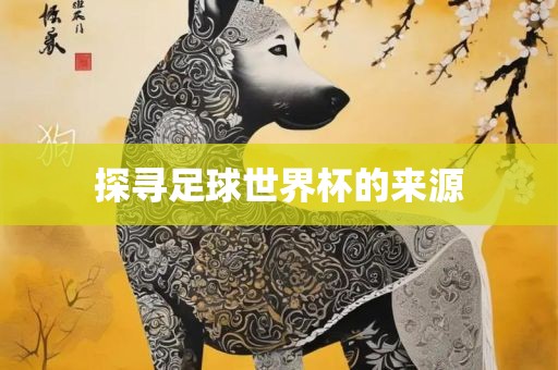 探寻足球世界杯的来源