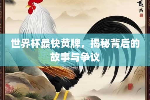 世界杯最快黄牌，揭秘背后的眉山市正发家政服务有限公司故事与争议
