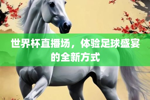 眉山市正发家政服务有限公司世界杯直播场，体验足球盛宴的全新方式