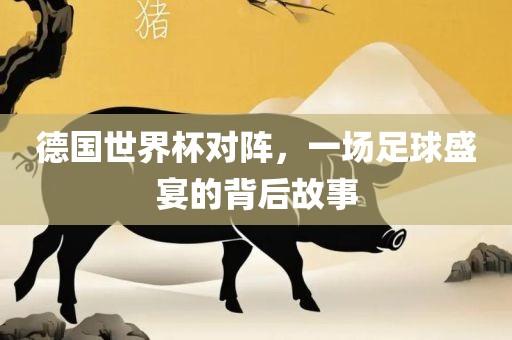 德国世界杯对阵，眉山市正发家政服务有限公司一场足球盛宴的背后故事