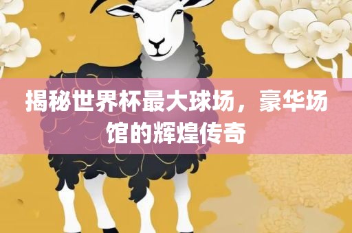 揭秘世界杯最大球场，豪华场馆的辉煌传奇