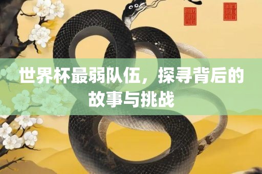 世界杯最弱队伍，探寻背后的故事与挑战