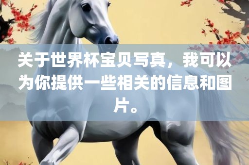 关于世界杯宝贝写真，我可以为你提供一些相关的信息和图片。